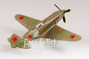 37223 Easy model 1/72 Собранная и покрашенная модель  самолет  МuГ-3, 7-й ИАП, 1941 г. 