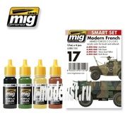 AMIG7151 Ammo Mig MODERN FRENCH ARMED FORCES COLORS