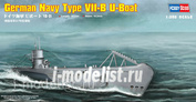 83504 Hobby Boss 1/350 DKM Navy Type VII-B U-Boat