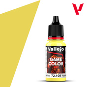 72109 Vallejo Акриловая краска Game Color Ядовито-жёлтый / Toxic Yellow