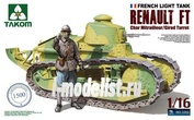 1002 Takom 1/16 French light tank RENAULT with Char Mitrailleur/Girod Turret