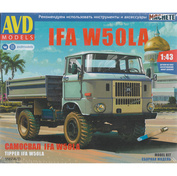 1567AVD AVD Models 1/43 Dump Truck IFA W50LA