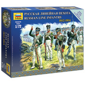 6808 Zvezda 1/72 Russian line infantry 1812-1814