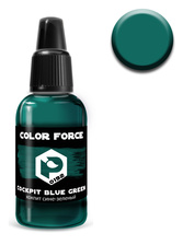 арт.0192  Pacific88 Краска для аэрографии Color Force Кокпит сине-зеленый (Cockpit blue green)
