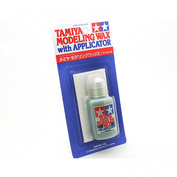 87036 Tamiya Modeling Wax w/Applicator - liquid wax with a cloth to give Shine 30ml
