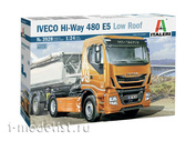 3928 Italeri 1/24 Iveco Hi-Way 480 E5 Truck (Low Roof)