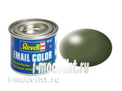 32361 Revell Краска эмалевая оливково-зеленая RAL6003 шелково-матовая (olive green, silk RAL 6003)