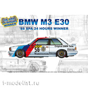 PN24017 NuNu1/24 Racing Series BMW M3 E30 Group A 1988 Spa 24 Hours Winner