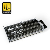 AMIG8559 Ammo Mig Спиральные сверла HSS Micro (20 различных размеров: 0,3 - 1,6 мм) / HSS Micro Twist Drill Bits (20 different size: 0.3 - 1.6 mm)