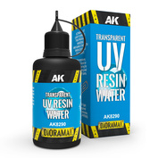 AK8290 AK Interactive Прозрачная УФ-смола для имитации воды / Transparent UV Resin Water