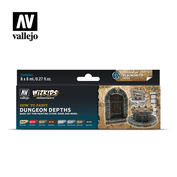 80251 Vallejo Набор красок Wizkids Глубины подземелья / Dungeon Depths