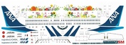 737800-10 PasDecals Decal 1/144 Scales at Boeng 737-800 ANA FLOWER JET