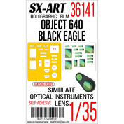 36141 SX-Art 1/35 Имитация смfromровых приборов Object 640 Black Eagle (Amusing Hobby)