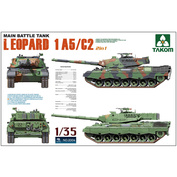 2004 Takom 1/35 Основной боевой танк Leopard 1 A5/C2 (2 в 1)