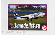 144129-4 Eastern Express 1/144 Scales Airliner Frontier 737-300