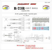 RVAC 72006 R.V.AIRCRAFT 1/72 R-23R (изделие 340)
