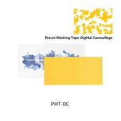 PMT-DC DSPIAE Pre-cut Self-adhesive Paint Mask, Digital Camouflage