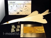 MD14407 Metallic Details 1/144 Фототравление для Concorde (Revell)