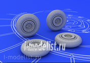 672007 Eduard 1/72 Дополнение MiGG-15 колеса