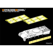 PEA374 Voyager Model 1/35 Photo Etching for German Panther A/D, Apron