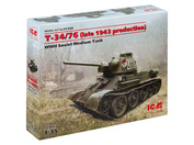 35366 ICM 1/35 Soviet medium tank of the Second World war the T-34/76 (production end in 1943)