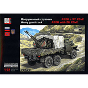 G72522 Facet 1/72 Armed Truck with ZU-23-2