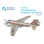 QD72096 Quinta Studio 1/72 3D Декаль интерьера кабины A-6E Intruder (Fujimi)