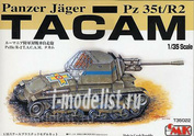 T35022 CMT 1/35 Танк Panzerjager Pz 35t/R-2 TACAM
