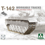 2164 Takom 1/35 Рабочие наборные траки T-142 для M48/M60