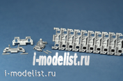 MTL-35044 MasterClub 1/35 Tracks inlaid iron ZSU-23 Shilka / SAM-6 Kub (sewing machine / Cube)