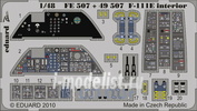 FE507 Eduard 1/48 Цветное фототравление для F-111E interior S. A.