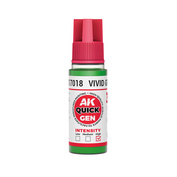 AK17018 AK Interactive Краска акриловая QUICK GEN - Ярко-зелёный / VIVID GREEN