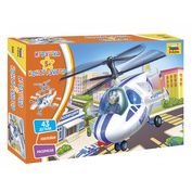 5215 Zvezda Toy-constructor-Police helicopter