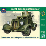35004 ARK-models 1/35 Советский лёгкий бронеавтомобиль БА-20