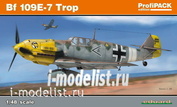 8264 Eduard 1/48 Самолет Bf 109E-7 Trop ProfiPACK