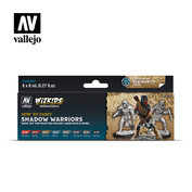 80253 Vallejo Набор красок Wizkids Воины-тени / Shadow Warriors