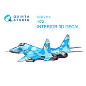 QD72119 Quinta Studio 1/72 3D Декаль интерьера кабины М-29 9-12 (Т$ач)