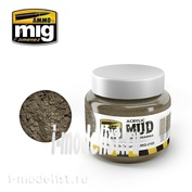 AMIG2103 Ammo Mig TURNED EARTH GROUND (acrylic product for creating realistic bases) 250 ml.