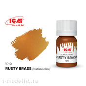 C1019 ICM Краска для творчества, 12 мл, цвет Ржавая латунь (Rusty Brass)