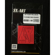 45008 SX-Art 1/48 Заглушки ниш для P-51B Mustang (Eduard)