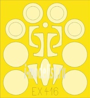 EX416 Eduard 1/48 Маска для MiGG-25PD/PDS