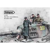 S-3176 Stalingrad 1/35 King Tiger crew in Ardennes