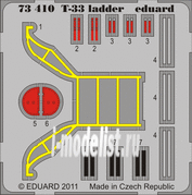 73410 Eduard 1/72 Фототравление для T-33 ladder