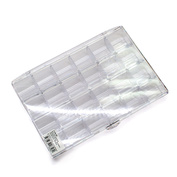 U144-09 MiniWarPaint Rectangular Storage Box 24 cells, 180x120mm (Transparent)