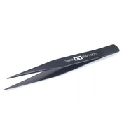 74004 Tamiya Straight tweezers stainless steel with black cationic coating