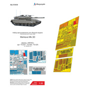 035656 Микродизайн 1/35 Набор фототравления на Merkava Mk.3D (MENG)