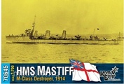 KB70645PE КомБриг 1/700 Английский эсминец HMS Mastiff M-Class, 1914 
