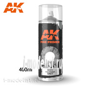 AK1010 AK Interactive Мелкая грунтовка, Серый спрей, 400 мл