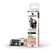 AKM102 AK Interactive Набор акриловых маркеров PLAYMARKER - Скелеты и зомби / SKELETONS & ZOMBIES – PLAYMARKER SET