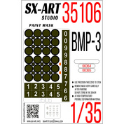 35106 SX-Art 1/35 Окрасочная маска BMP-3